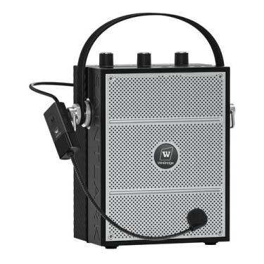 Imagem de Amplificador de Voz SANMIC S98 Bluetooth 5.3 - 40W com Fone de Ouvido