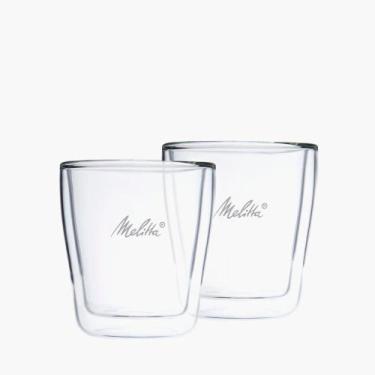 Imagem de Copo Espresso de Vidro Duplo Melitta 80mL
