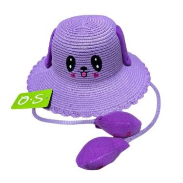 Imagem de Chapéu Infantil Bichinho Proteção Diversão Praia Sol Piscina Calor - O