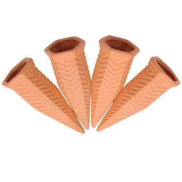 Imagem de Tuzinano Inserção de plantador autoirrigável, pontas de irrigação de terracota, dispositivos premium de irrigação de plantas, gotejador, pontas autoirrigáveis, acessórios automáticos para plantas, 4