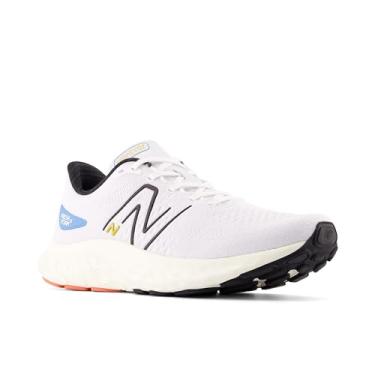 Imagem de New Balance Fresh Foam X EVOZ v3 Tênis de corrida masculino, Branco/angorá/preto, 11 Wide