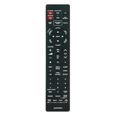 Imagem de Controle remoto de áudio de substituição EUR7722KF0 compatível com alto-falante Panasonic Home Cinema SC-HT05 SCHT05 SC-HT07 SCHT07 SA-HT05 SAHT05 SA-HT05PS SAHT05PS SA-HT05P SAHT05P SAHT05P