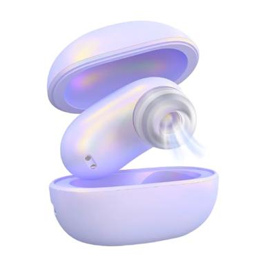 Imagem de Sugador de Clitóris Mini Pod S-Hande com Case Recarregável 5 Intensidades 7cm x 4,7cm Pequeno Discreto e Portátil