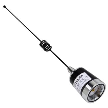 Imagem de HYSHIKRA Antena GMRS NMO, 462-467Mhz 45.0 cm UHF Whip antena móvel externa para Kenwood Yaesu Midland Icom Motorola Transceptor
