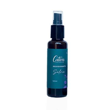 Imagem de Desodorante de Sálvia sem Alumínio Cativa Natureza Orgânico Natural Vegano Spray, Cativa Natureza