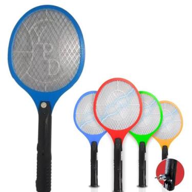 Imagem de  Raquete Elétrica Mata Mosquito Recarregável 51x21cm  Bivolt - BC BORA