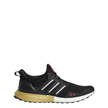 Imagem de adidas Tênis masculino Ultraboost DNA Sydney, Núcleo preto/branco nuvem/dourado metálico, 7.5