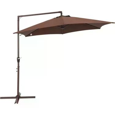 Imagem de Ombrelone Suspenso 3,00m Veneza Marrom - Bel