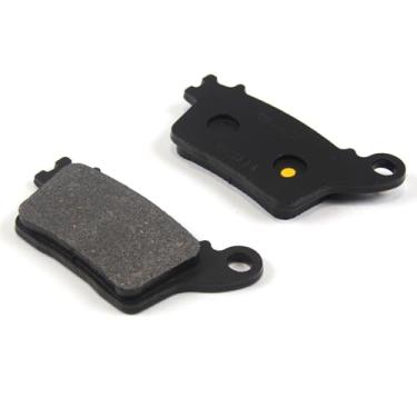 Imagem de 1 par de pastilhas de freio traseiras compatíveis com Suzuki GSXR 600 750 2011-2015, GSXR 1000 2009-2015, GSX-S1000 2015 ABS, peças de acessórios de reposição de motocicleta