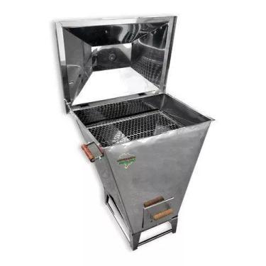 Imagem de Churrasqueira bafo inox extra grande modelo b250 - CHURRASCOBRASILEIRO
