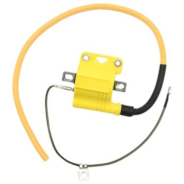 Imagem de Zreneyfex Bobina de ignição universal 2/4 tempos, bobina de ignição de corrida GY6, bobina de ignição para motocicleta 4T 2T Street Dirt Bike para ciclomotor ATV Scooter Go Kart Pit Bike