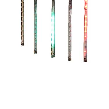 Imagem de Kurt Adler Conjunto de 5 luzes de neve para ambientes externos com adaptador, 17,8 cm, multicolorido