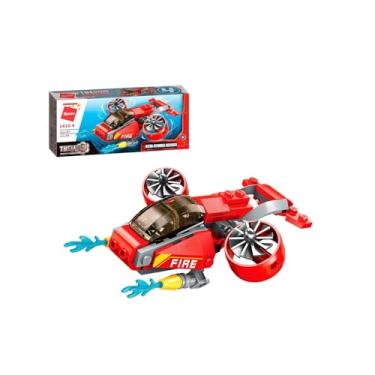 Imagem de Keepplay Bloco de Montar Drone de Bombeiro The Legend of Chariot