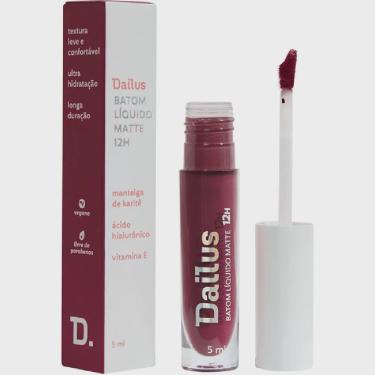 Imagem de Batom liquido dailus matte 12HRS sapatilha 5ML
