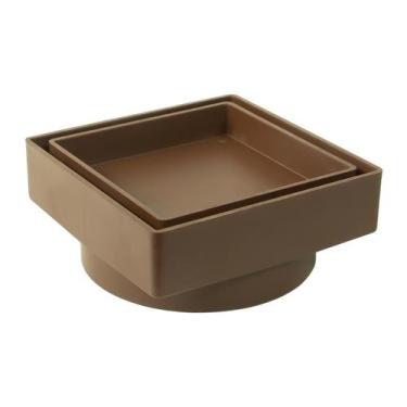 Imagem de Ralo Oculto 10x10 Invisível Inteligente Piso / Porcelanato - GROTO STO