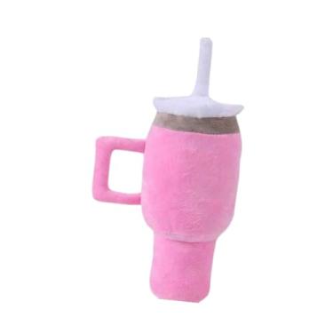Imagem de Generic Brinquedo de cachorro estridente, pelúcia, copo engraçado, treinamento de proteção de sofá, toca de água de água recheada brinquedo interativo para, Rosa