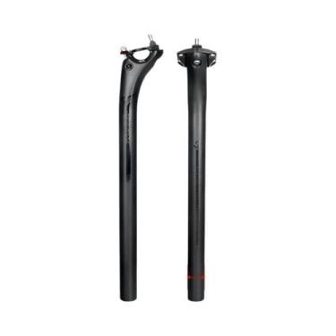 Imagem de Selim de Carbono Preto Fosco TOSEEK - 27,2mm, 31,6mm e 400mm - MTB e E