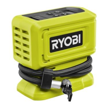 Imagem de RYOBI Ryobi - Compressor Sem Fio 18 V One+ 11 Bar - Enchimento De Pneus E Balões - Vem Com 3 Pontas (Sem Bateria) - Rpi18