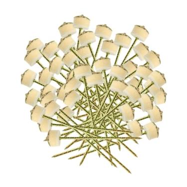 Imagem de Bothyi 50Pcs Pregos de parede de concreto, pregos de hardware, alto profissional, pregos de cimento, pregos de alvenaria para pendurar quadros de tijolos, Comprimento Total