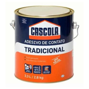 Imagem de Cascola Tradicional sem Toluol 2,8 Kilos - 1406652 - CASCOLA - Alba qu