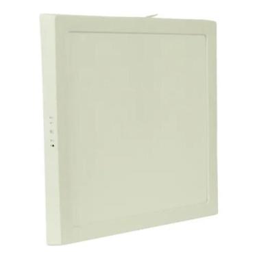 Imagem de Plafon Sobrepor Quadrado Led 18w Painel Bivolt 22x22 Oferta Branco Fri