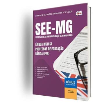 Imagem de Apostila SEE-MG - Língua Inglesa - Professor de Educação Básica (PEB) 