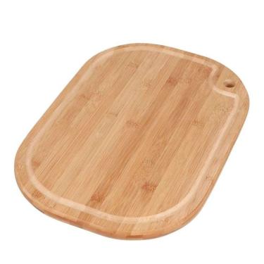 Imagem de Tabua De Bamboo Oval 39 X 28cm - Mor