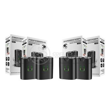 Imagem de Kit 4 Mini Barbeadores Elétricos Kemei Professional preto