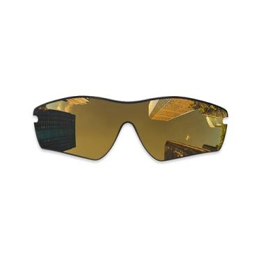 Imagem de Lentes de reposição espelhadas polarizadas premium Combime 8 para óculos de sol Oakley Radar Path/Radar Path Asian Fit (AF) - Bronze espelhado, Bronze, One Size