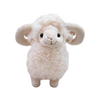 Imagem de Carneiro Carneirinho Branco 26cm Pelucia Fofy Toys