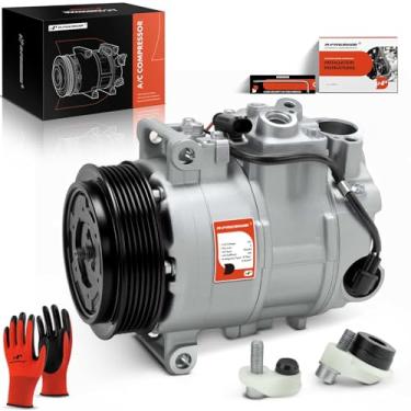 Imagem de A-Premium Compressor de ar condicionado AC com embreagem compatível com Mercedes-Benz E350 2007-2009, SLK280 2006-2008, SLK300 2009-2011, SLK350 2005-2011