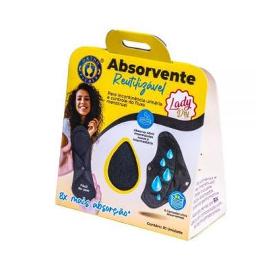 Imagem de Absorvente Reutilizável de Uso Intimo Ladydry - Ortho Pauher