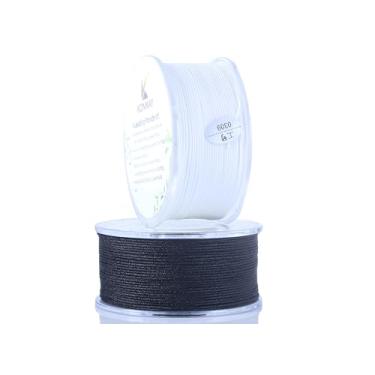 Imagem de KONMAY Cordão De Nylon 1,0 Mm Para Pulseira Com Estojo, Dois Rolos 180 Jardas, Fazer Joias, Miçangas, Nó Chinês, Kumihimo, Macramê