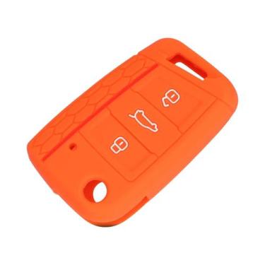 Imagem de VW Polo Golf 7 Skoda Octavia Combi SEAT Leon Capa Para Chaveiro Com 3 