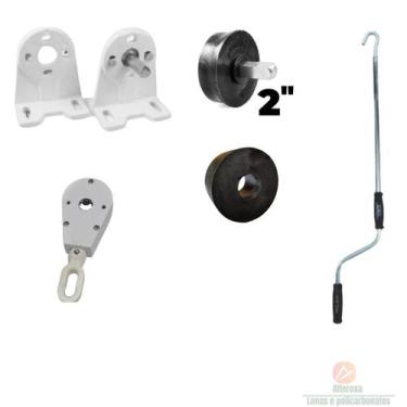 Imagem de Kit Toldo Maquina Redutor Catraca - Alterosa Lonas