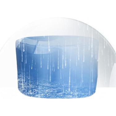 Imagem de Capas redondas para móveis de pátio 92x240cm, capa protetora de móveis de pátio 420D, cobertura para móveis de exterior, manter os móveis secos, para móveis de exterior, gramado, deck, quint