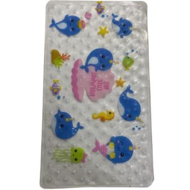 Imagem de Tapete Infantil De Silicone Antiderrapante Para Box 40x70cm - Generic