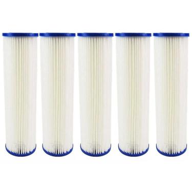 Imagem de 5 Unidades Elemento Filtrante Plissado 10 X 2 1/2 50 Micras