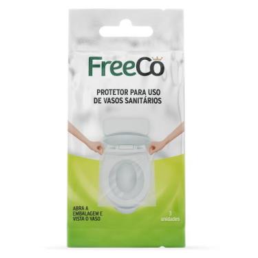 Imagem de Protetor Freeco Para Uso Vaso Sanitário com 3 Unidades