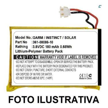 Imagem de Bateria Compatível C/relógio Instinct - 361-00086-10 - bgb