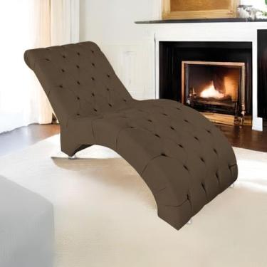 Imagem de Espreguiçadeira Relaxante para Descanso P02 Suede - Doce Sonho Móveis,