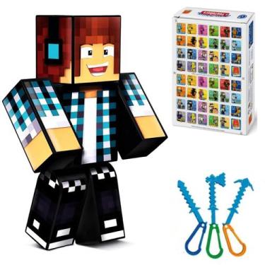 Imagem de Boneco authentic games youtuber 25cm minecraft original - ALGAZARRA