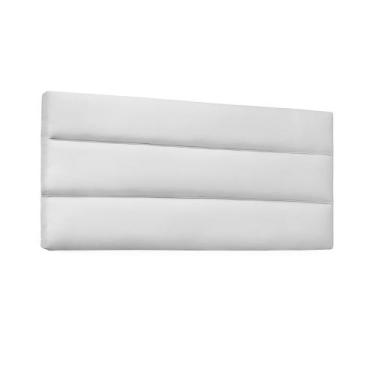 Imagem de Painel de Cama 90cm Greta Corano Branco - Lucadi Home
