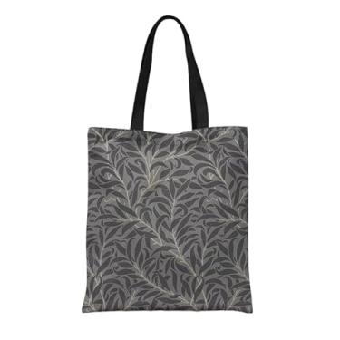 Imagem de Lytxdll Bolsa feminina com estampa floral, bolsa de ombro reutilizável, bolsa de compras de supermercado para trabalho, escola e viagens, 7