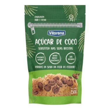 Imagem de Açúcar De Coco Em Pouch Adoçante Natural - Vitorena - 250 G