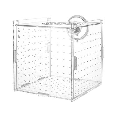 Imagem de Generic Caixa de reprodução de peixes de aquário, separador, caixa de isolamento para aclimatação de tanques de peixes, incubadora para camarão, Quarto Individual
