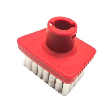 Imagem de IEUDNS Escova para limpador a vapor, limpador a vapor, cabeça de varredura, reparo, acessório resistente para SC5, para carros, piso de cerâmica, Pp White F