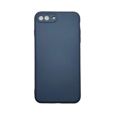 Imagem de Capa IPhone 7 Plus / 8 Plus Silicone Aveludada Protege Câmera Colorida