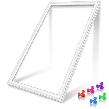 Imagem de Gaxeta de porta de freezer 5304507201 atualizada compatível com Gaxeta de porta de geladeira Frigidaire 216522356 216522306 AP6037541 Substituição de vedação de porta de freezer vertical FFU14F5HWN