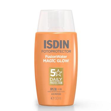 Imagem de Protetor Solar Facial Isdin Fusion Water Magic Glow FPS30 50ml